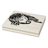 Heilige Omhelzing - Jezus Kroon van Doornen Hout K Rubberstempel (Stempel)