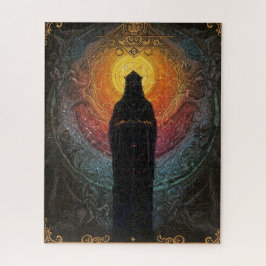 Heilige onbekende elektrische en mysterieuze figuu legpuzzel