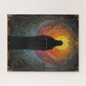 Heilige onbekende elektrische en mysterieuze figuu legpuzzel (Horizontaal)