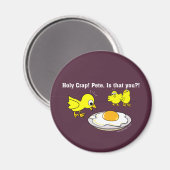 Heilige onzin! Pete, ben jij dat? Paars Magneet (Voorkant / Achterkant)