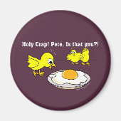 Heilige onzin! Pete, ben jij dat? Paars Magneet (Voorkant)