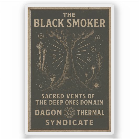 Heilige openingen van het domein van de Diepe - Da Sticker (Voorkant)