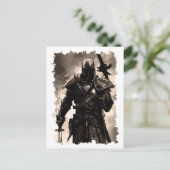 Heilige Orde van de Tempeliers Feestdagenkaart (Staand voorkant)