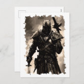 Heilige Orde van de Tempeliers Feestdagenkaart (Voorkant / Achterkant)