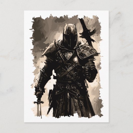 Heilige Orde van de Tempeliers Feestdagenkaart (Voorkant)