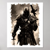 Heilige Orde van de Tempeliers Poster (Voorkant)