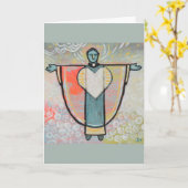 Heilige Ordes, Priesterwijdingskaart Kaart (Gele Bloem)