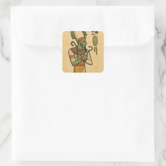 Heilige Osiris Goddelijke Egyptisch God Sticker (Tas)