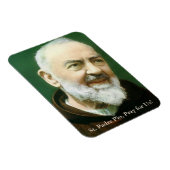 Heilige Padre Pio Gebed Kaart Magneet (Rechterzijde)