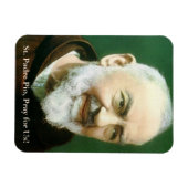 Heilige Padre Pio Gebed Kaart Magneet (Horizontaal)