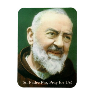 Heilige Padre Pio Gebed Kaart Magneet