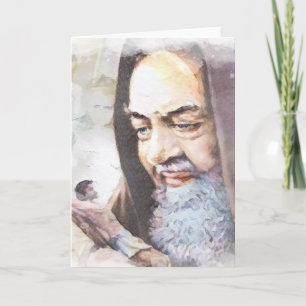 Heilige Padre Pio Kaart van de Rooms-Katholieke Ke