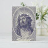 Heilige Passie van Christus Heilige Kaart (Staand voorkant)