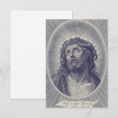 Heilige Passie van Christus Heilige Kaart (Voorkant / Achterkant)