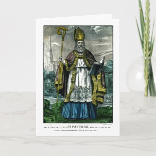 Heilige Patrick Kaart (Voorkant)