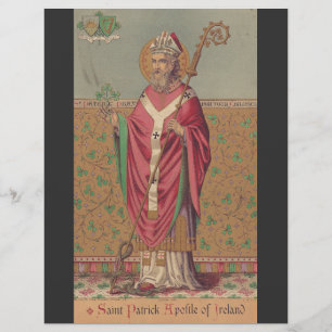 Heilige Patrick van Ierland Heilige Keltische Kuns Flyer