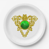 HEILIGE PATRICK'S KELTISCHE HART,KLAVER,wit Papieren Bordje (Voorkant)