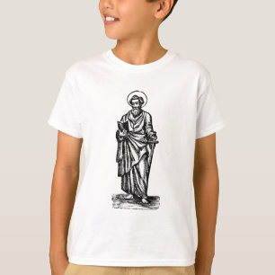 Heilige Paulus de Apostel met Zwaard Heilige Kunst T-shirt