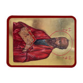 Heilige PAULUS De Apostel Orthodoxe Icoon Magneet (Horizontaal)