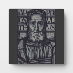 Heilige Paulus Zwaard van de Geest Heilige Grafisc Fotoplaat