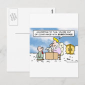 heilige peter hemel buiten de wet briefkaart (Voorkant / Achterkant)