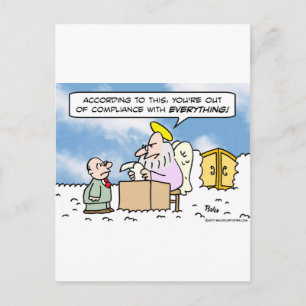 heilige peter hemel buiten de wet briefkaart