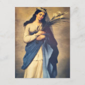 Heilige Philomena Inspiratiekaart (Achterkant)