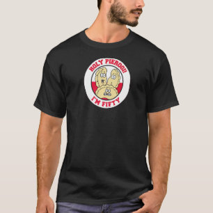 Heilige Pierogi Ik ben vijftig 50ste Poolse verjaa T-shirt