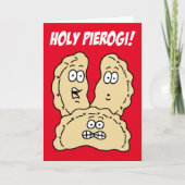 Heilige Pierogi Je bent 60! 60e verjaardag Kaart (Voorkant)