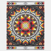 Heilige plaatsen Rood Fleece Deken (Voorkant)