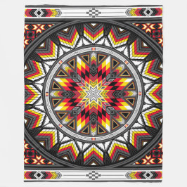 Heilige plaatsen Rood Fleece Deken