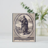 Heilige Polycarpus Apostolische Kerk Vader Grafisc (Staand voorkant)