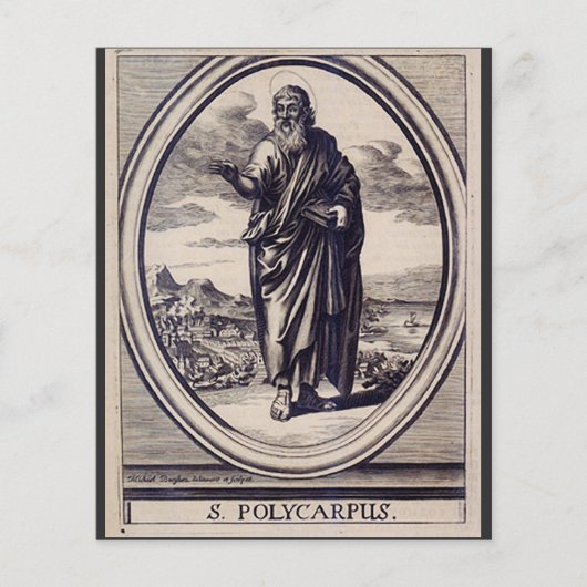 Heilige Polycarpus Apostolische Kerk Vader Grafisc (Voorkant)