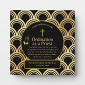 Heilige Priester Gift Pastor Deacon Ordinatie Cust Fotoplaat (Voorkant)