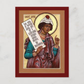 Heilige Profeet Daniel Icon Prayer Kaart (Voorkant)
