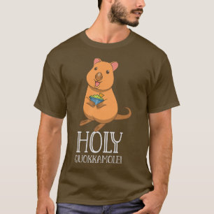 Heilige Quokkamole Guacamole Quokka Avocado Wilde  T-shirt
