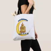 Heilige Ramadan T-shirt Tote Bag (Dichtbij)