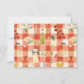 Heilige Ravioli Dank Je | Verjaardag Klein Biefstu Bedankkaart (Achterkant)