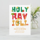 Heilige Ravioli Italiaanse Pasta Thema Verjaardag Kaart (Staand voorkant)