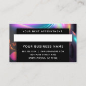 Heilige Regenboog Licht Energiewerker Professionee Afsprakenkaartje (Achterkant)