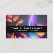 Heilige Regenboog Licht Energiewerker Professionee Afsprakenkaartje (Voorkant)