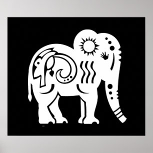 Heilige reus (wit) Poster