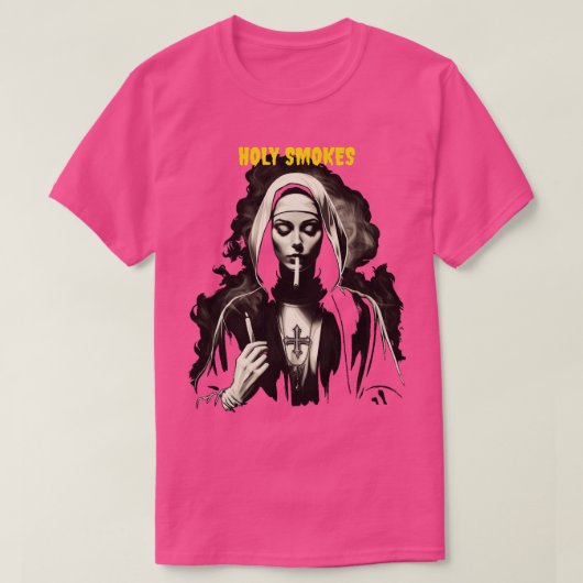 Heilige rokers t-shirt (Design voorkant)