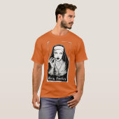 Heilige Rokes Funny Nun Halloween Gothic Occult T-shirt (Voorkant volledig)