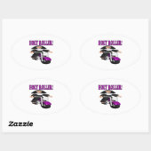 Heilige Roller Ovale Sticker (Vel)