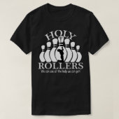 Heilige Rollers Matching Bowling team 1 T-shirt (Design voorkant)