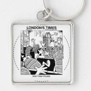 Heilige Roly Polies Funny Sleutelhanger