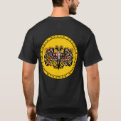 Heilige Romeinse Rijk Quaterionenadler Eagle Shirt (Achterkant)