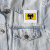 Heilige Romeinse Rijk Vierkante Button 5,1 Cm (In situ)