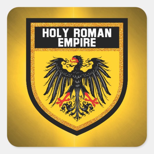 Heilige Romeinse Rijk Vierkante Sticker (Voorkant)